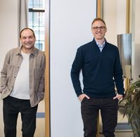 Roland Fleischhacker und Thomas Hahn  (2025) Bild: Deepsearch GmbH Fotograf: Deepsearch GmbH