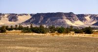 Das Kaouar-Tal in der Nähe von Bilma im östlichen Niger