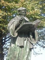 Desiderius Erasmus von Rotterdam Denkmal in Rotterdam