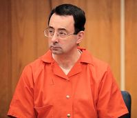 Der zu lebenslanger Haft verurteilte Sexualstraftäter und Ex-US-Sportarzt Larry Nassar bei seinem Gerichtsverfahren im Februar 2018