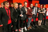 Die Gewinner des Deutschen Musikautorenpreises 2014.Bild: "obs/GEMA/Thomas Rosenthal"