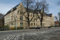 Gebäude des Landgerichtes Erfurt am Domplatz