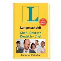 Langenscheidt Sprachführer "Chef-Deutsch/Deutsch-Chef" von Bernd Stromberg, Bildquelle: obs/Langenscheidt KG