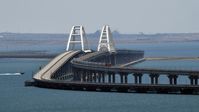 Symbolbild: Ansicht der Krimbrücke. Bild: Sputnik / Konstantin Michaltschewski