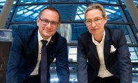 Tino Chrupalla und Dr. Alice Weidel (2023) Bild: AfD Deutschland