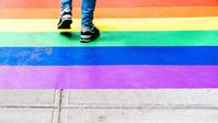 LGBT+ / Regenbogenflagge (Symbolbild) Bild: Legion-media.ru