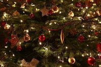 Weihnachtsbaum: LED-Kette spart Strom. Bild: pixelio.de, J. Christ