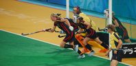 Spielszene aus dem Halbfinale der Olympischen Spiele 2008 Deutschland gegen China
