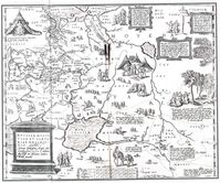 Eine englisch-holländische Landkarte Russlands, Moskowiens und Tatariens aus dem Jahr 1562.Bild: The Picture Art Collection / Legion-media.ru