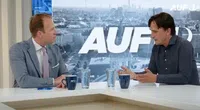 Der künftige Hauptstadt-Korrespondent im Berliner Studio Martin Müller-Mertens bei Stefan Magnet AUF1 Bild: AUF1