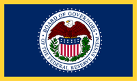 Flagge des Federal Reserve System (FED)