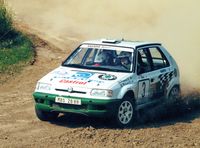 SKODA FELICIA KIT CAR: 1995 nahm das Team SKODA Motorsport an insgesamt 24 Rallyes teil Bild: SMB Fotograf: Skoda Auto Deutschland GmbH