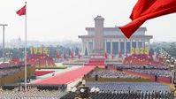 A grand gathering to commemorate the 80th anniversary of the victory of the Chinese People's War of Resistance Against Japanese Aggression and the World Anti-Fascist War held in Beijing, China, September 3, 2025. Bild: Xinhua