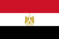 Flagge von Ägypten