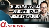 Bild: SS Video: "Spotlight: Milosz Matuschek über die Möglichkeiten dezentraler Parallelstrukturen" (https://tube4.apolut.net/w/dEKbT6S9xsfd3RZAissUaG) / Eigenes Werk