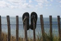Urlaub, sandalen,