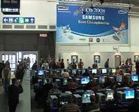 In den vier Tagen trafen sich 250 Spieler aus 30 Nationen zur Europameisterschaft der Computerspieler, der Samsung Euro Championship (SEC). Bild: ExtremNews