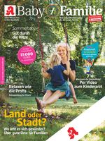 Titelcover Baby und Familie, Ausgabe 8/2020.  Bild: "obs/Wort & Bild Verlag - Gesundheitsmeldungen"