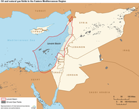 Grenzen des Levantischen Beckens (US EIA)