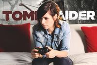 Nora Tschirner spricht Lara Croft im neuen Tomb Raider. Bild: "obs/Square Enix"