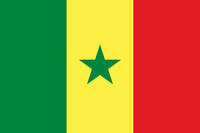 Flagge der Republik Senegal