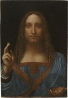 Leonardo da Vinci (1452-1519), Salvator Mundi. Bild: ROBERT SIMON / PR NEWSWIRE