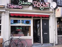 Rockit Amsterdam, ein kleiner Coffeeshop