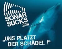 Logo von Sonar Sucks - "Uns platzt der Schädel!" / Bild: sonarsucks.com