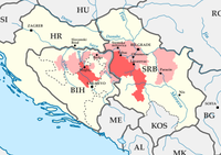 Hochwasser auf dem Balkan: Hauptschadensgebiete in Bosnien-Herzegowina und Serbien