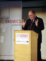 Adam Posen addresses Warwick Economics Summit 2012