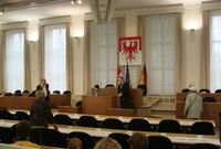 Potsdamer Landtag: Plenarsaal des Landtags, 2007 zum Tag der Offenen Tür