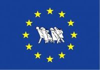 Fahne der Europäischen Union der Flüchtlinge und Vertriebenen (EUFV)