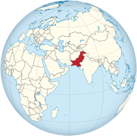 Pakistan, Karte