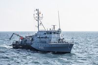 Minenjagdtboot M1065 Dillingen Bild: Bundeswehr