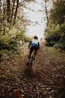 Radfahren im Wald