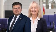 Michael Kaufmann und Christina Baum (2025) Bild: AfD Deutschland