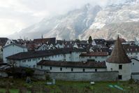 Die Strafanstalt Sennhof liegt am Rande der Altstadt Chur. Bild: "obs/3sat/ZDF/SRF"