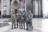Afrikanische Soldaten (Symbolbild)  Bild: Felicitas Rabe