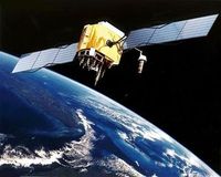 Satellit: Materialien revolutionieren Weltraumtechnik. Bild: wikimedia.org