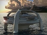 Insel: Utopia bietet Platz für einen Kleinststaat. Bild: yachtislanddesign.com