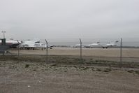 Planes on tarmac at Willow Run near Hangar 1 (2010)