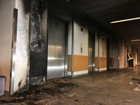 Brandstelle im Untergeschoss des Klinikums NordschwarzwaldBild Markus Fritsch Kreisfeuerwehrverband Calw e.V. Bild: Feuerwehr