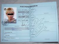 Ein thüringischer Fischereischein