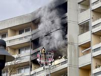 Hochhausbrand Bergisch Gladbach