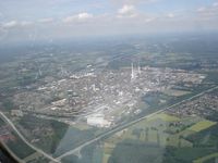 Der Chemiepark Marl (ehemals Chemische Werke Hüls AG) in Marl im Ruhrgebiet ist einer der größten Industrieparks in Deutschland. (Luftbild)