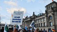 Die AfD-Demonstration in Berlin am 8. Oktober 2022 Bild: www.globallookpress.com / Christoph Soeder
