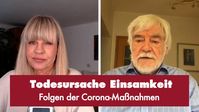 Milena Preradovic und Joachim Maaz (2021)