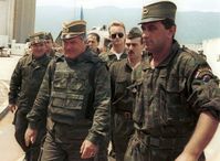 Ratko Mladić 1993 in Sarajevo