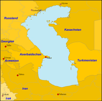 Anrainerstaaten des Kaspischen Meeres