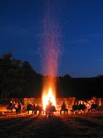 Lagerfeuer (Symbolbild)